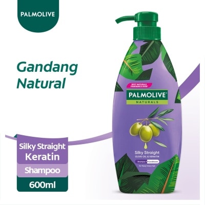 PALMOLIVE Silky Straight With Keratin Shampoo 600ml