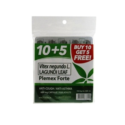 PLEMEX - PLEMEX&nbsp;Forte Capsules 10 + 5 Pack
