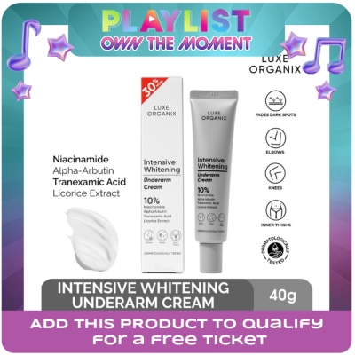 LUXE ORGANIX - Luxe Organix Intensive Whitening Underarm Cream 10% Niacinamide 30g