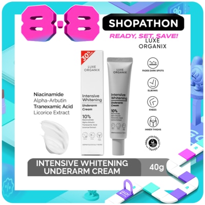 LUXE ORGANIX - Luxe Organix Intensive Whitening Underarm Cream 10% Niacinamide 30g image