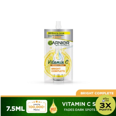 GARNIER Bright Complete Vitamin C Serum (For Dark Spots) 7.5mL