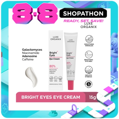 LUXE ORGANIX - Luxe Organix Bright Eyes Eye Cream 80% Galactomyces 15g image