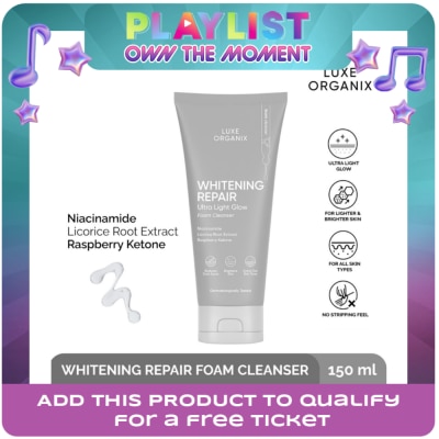 LUXE ORGANIX - Luxe Organix Whitening Repair Foam Cleanser 150g