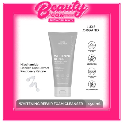 LUXE ORGANIX Luxe Organix Whitening Repair Foam Cleanser 150g