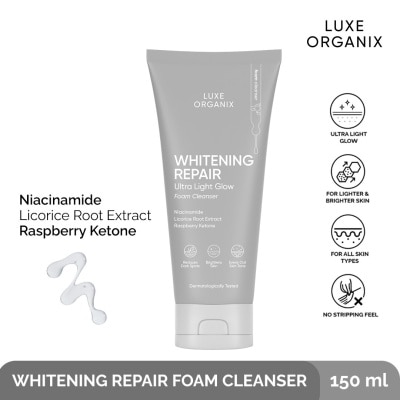 LUXE ORGANIX Luxe Organix Whitening Repair Foam Cleanser 150g