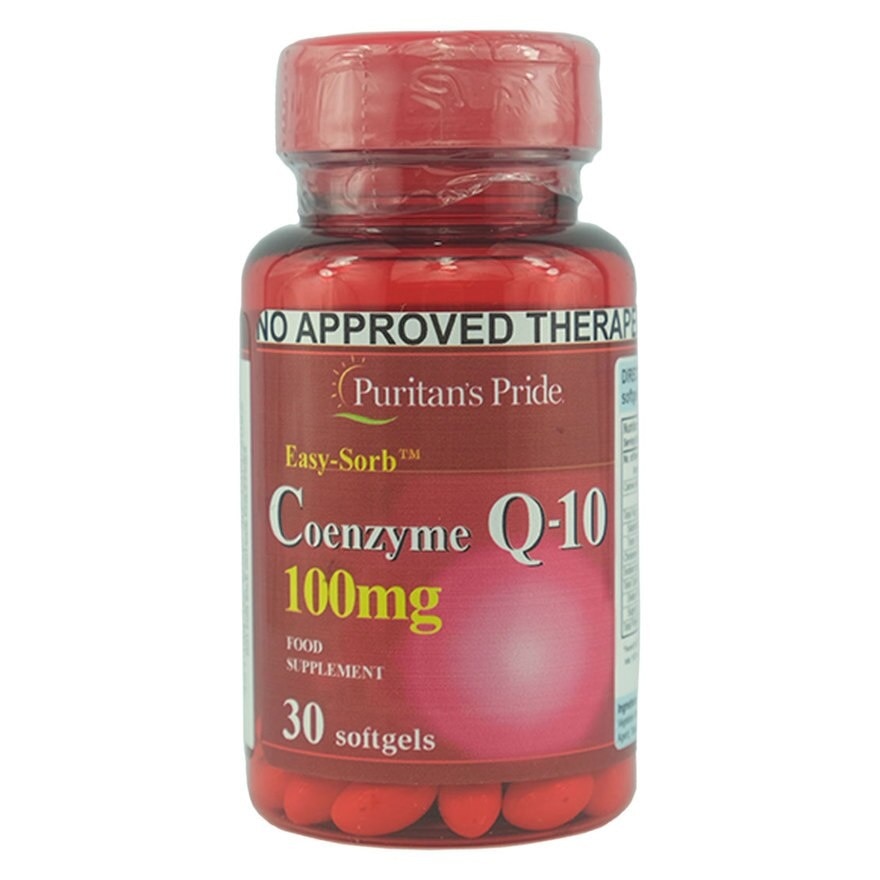 Coenzyme Q10 Co Q-10 100mg 30 Softgels