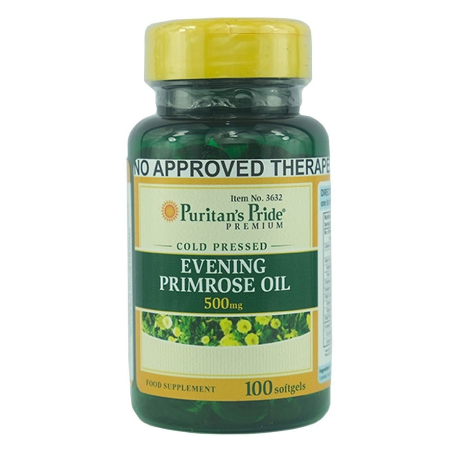 Evening Primrose Oil 500mg 100 softgels Puritan's Pride