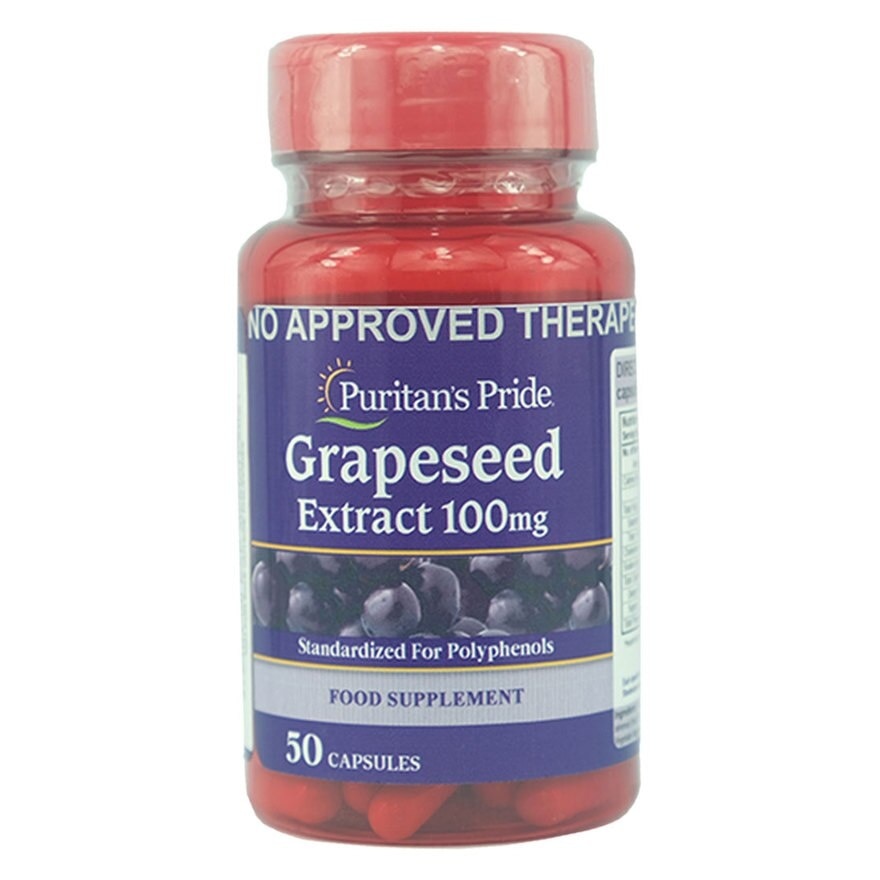 Grape Seed Extract 100mg 50 Capsules