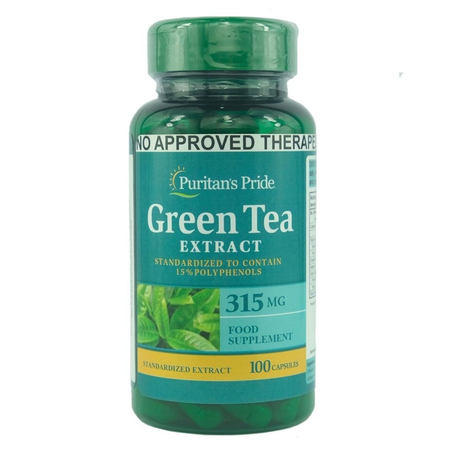 Green Tea Extract 315mg 100 Capsules