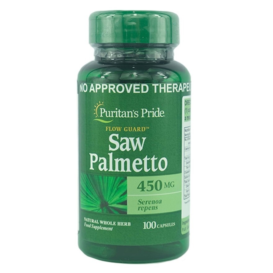 Saw Palmetto 450mg 100 Capsules