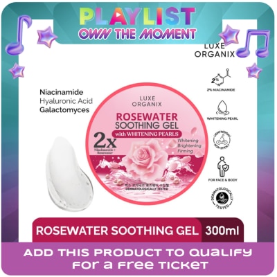 LUXE ORGANIX - Luxe Organix Rosewater Soothing Gel 300ml