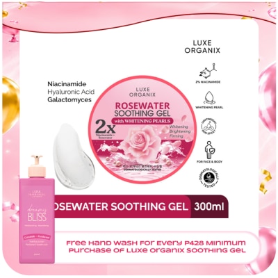 LUXE ORGANIX - Luxe Organix Rosewater Soothing Gel 300ml
