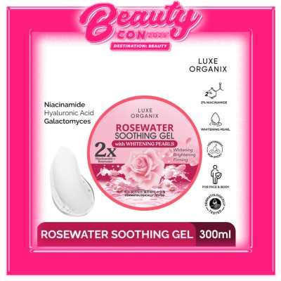 LUXE ORGANIX Luxe Organix Rosewater Soothing Gel 300ml