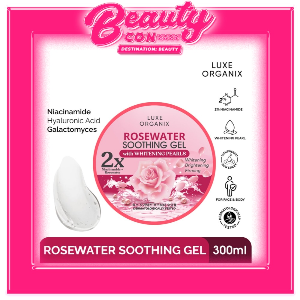 Luxe Organix Rosewater Soothing Gel 300ml