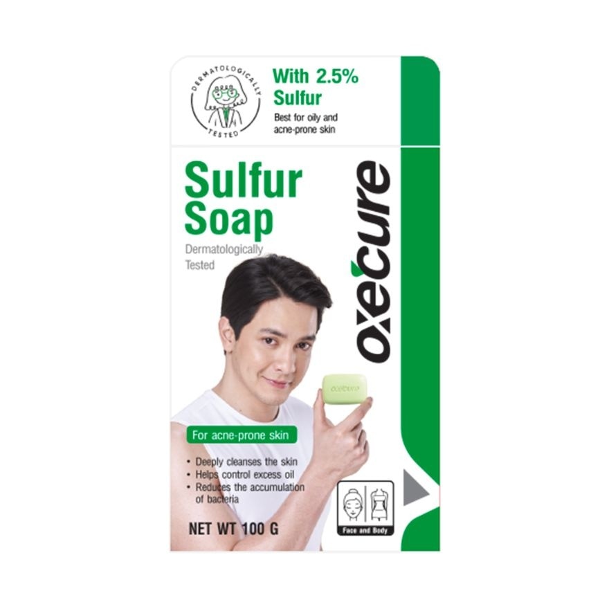 OXECURE Sulfur Bath Soap 100g