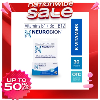 NEUROBION B Vitamins (B1+B6+B12) Tablet 30s   Nerve Care