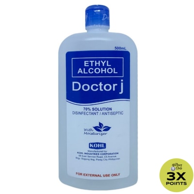 DOCTOR J Ethyl Alcohol 500ml
