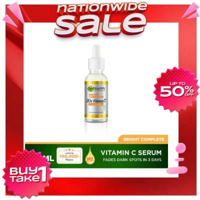 GARNIER Bright Complete Vitamin C Serum (For Dark Spots) 30mL