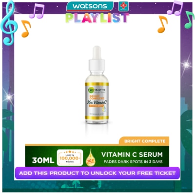 GARNIER Bright Complete Vitamin C Serum (For Dark Spots) 30mL