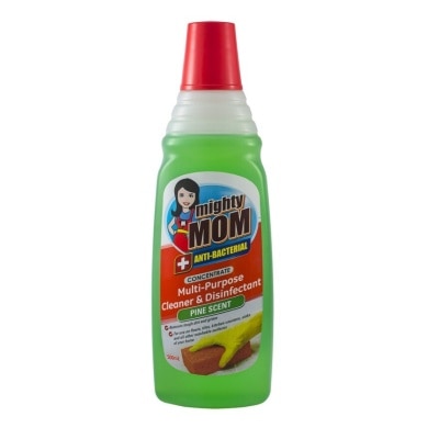 MIGHTY MOM Antibacterial Concentrate Multi-Purpose Cleaner & Disinfectant - Pine Scent 500ml