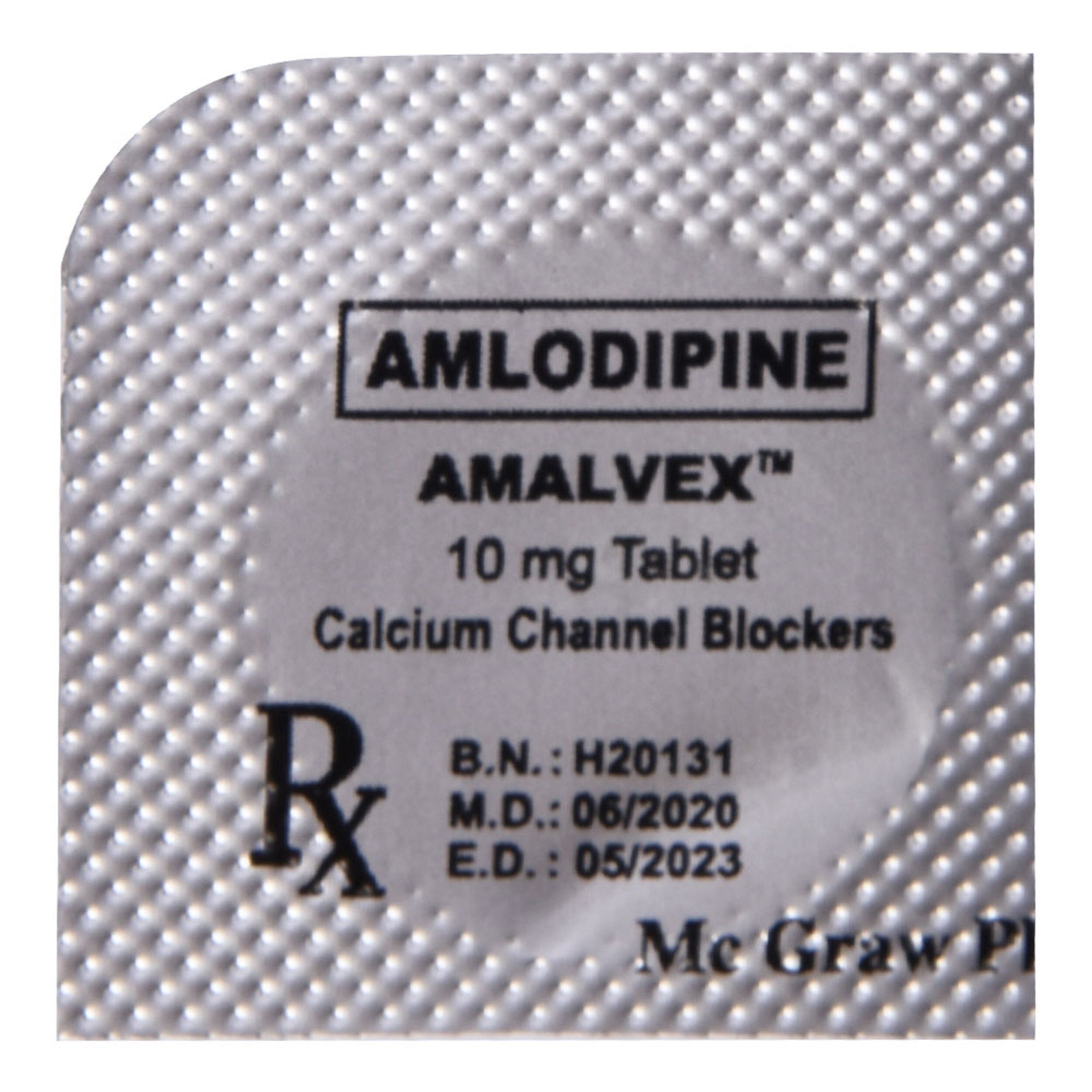 Amlodipine Besilate 10Mg 1 Tablet [PRESCRIPTION REQUIRED]