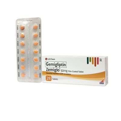 ZEMIGLO Gemigliptin Tartrate Sesquihydrate 50Mg 1 Film-Coated Tablet [PRESCRIPTION REQUIRED]