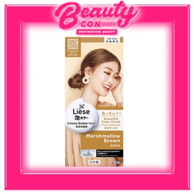 LIESE Creamy Bubble Hair Color - Marshmallow Brown - 100 ML