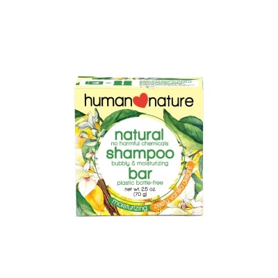 HUMAN NATURE Natural Moisturizing Shampoo Bar - Zesty Vanilla Delight 70g