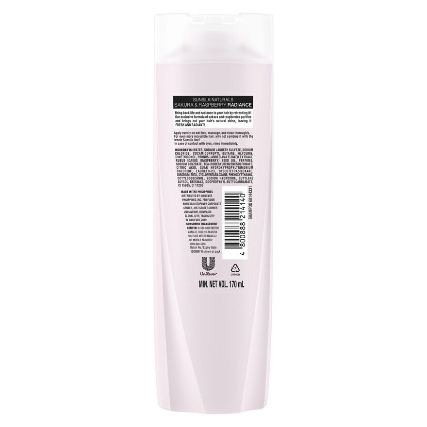 Naturals Sakura & Raspberry Radiance 170ml