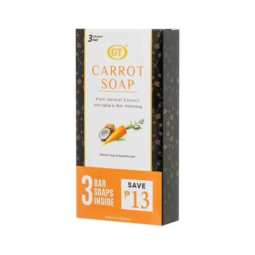 Carrot Soap 3n1 pack