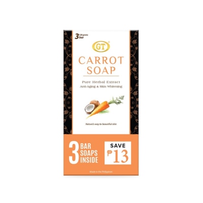 GT COSMETICS - Carrot Soap 3n1 pack