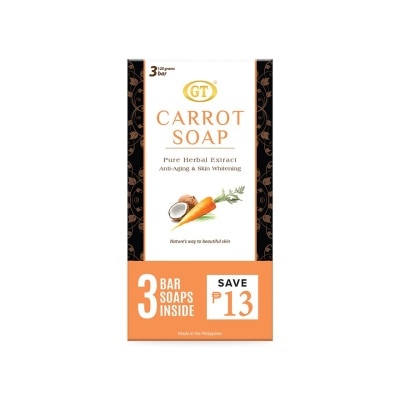 GT COSMETICS Carrot Soap 3n1 pack