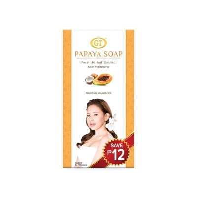 GT COSMETICS Papaya Soap 3in1 Pack