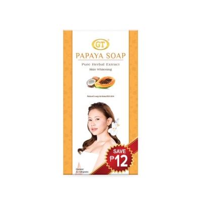GT COSMETICS - Papaya Soap 3in1 Pack