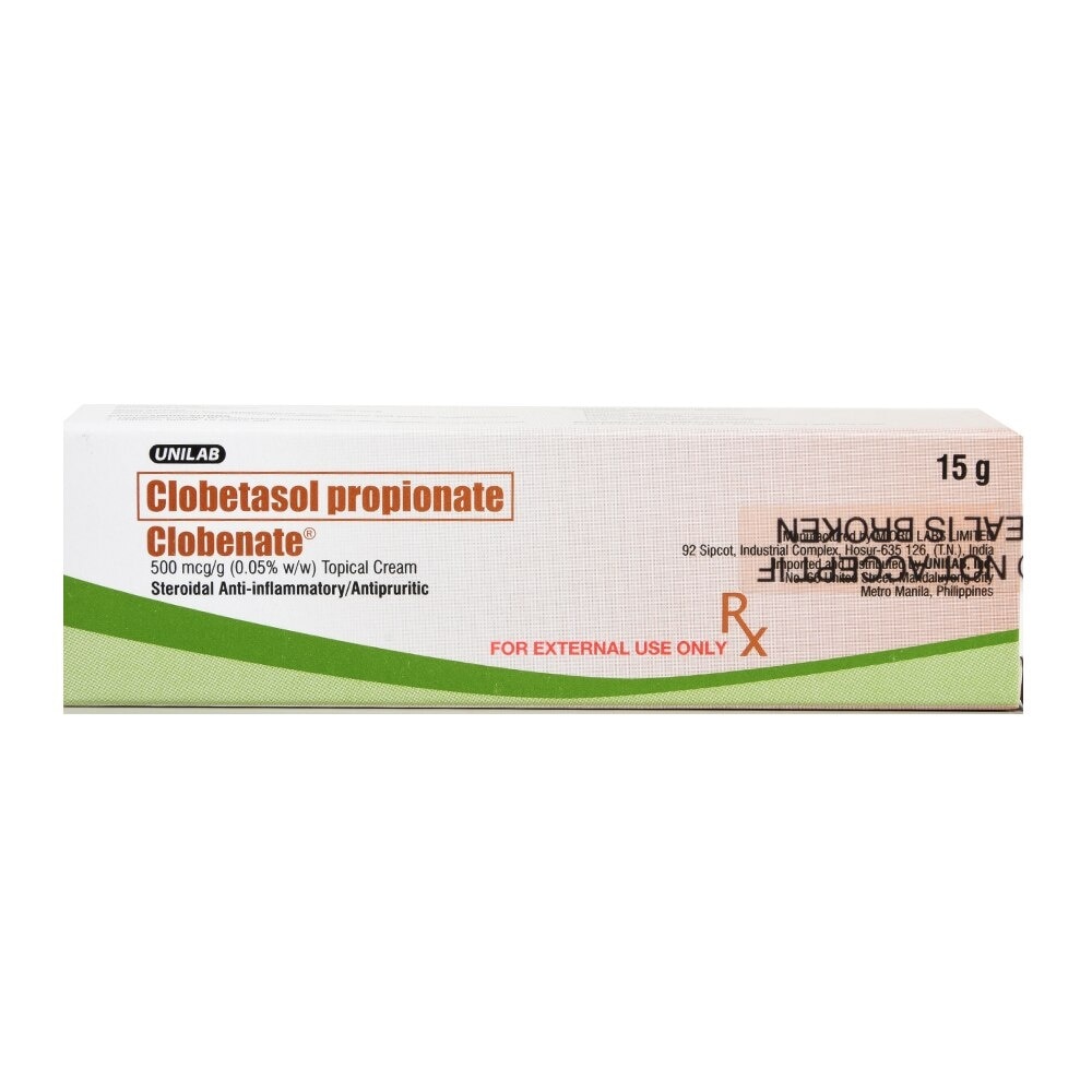 Clobetasol Propionate 500Mcg Cream 15G [Prescription Required]