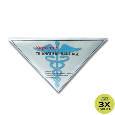 SUPREME SUPREME TRIANGULAR BANDAGE