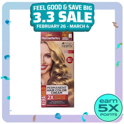 HAIRFIX Hairfix Keragold Permanent Hair Color Cream 120Ml  Bleach