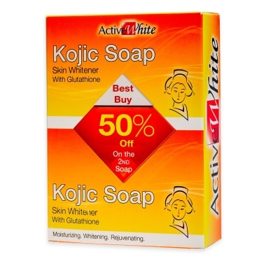 ACTIVE WHITE Kojic Soap 50% off