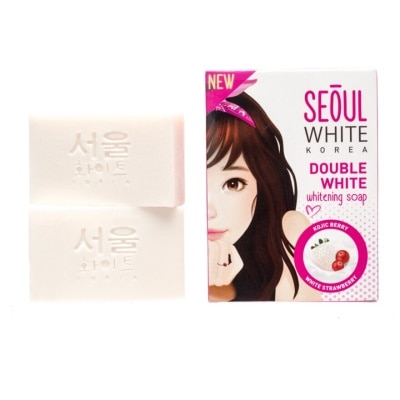 SEOUL WHITE Korea Double White Whitening Soap Double Pack