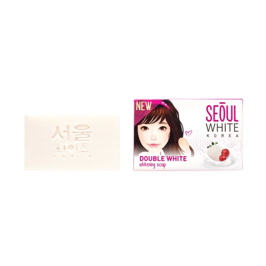 Korea Double White Whitening Soap 60g