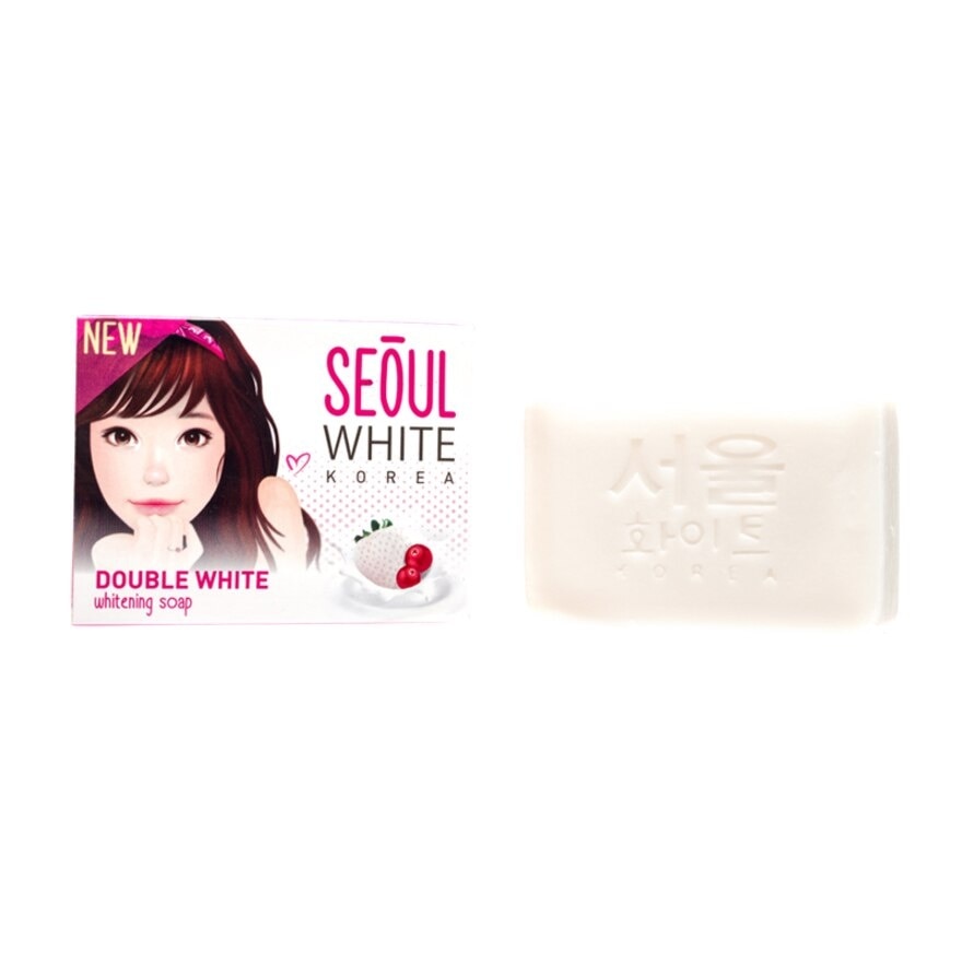 Korea Double White Whitening Soap 90g