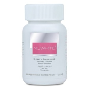 nuwhite s acetyl glutathione review NUWHITE WHITENING S-ACETYL GLUTATHIONE COLLAGEN LIGHTENING 30 CAPSULES main image 1