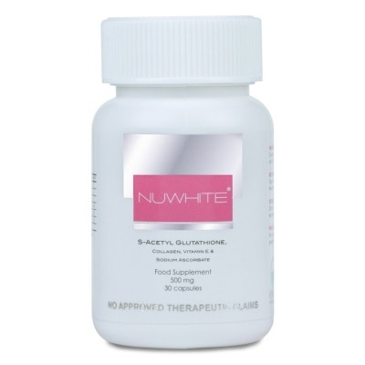 nuwhite glutathione price NUWHITE, S-Acetyl Glutathione with Marine Collagen Sodium Ascorbate and  Vitamin E Food Supplement 30 Capsules