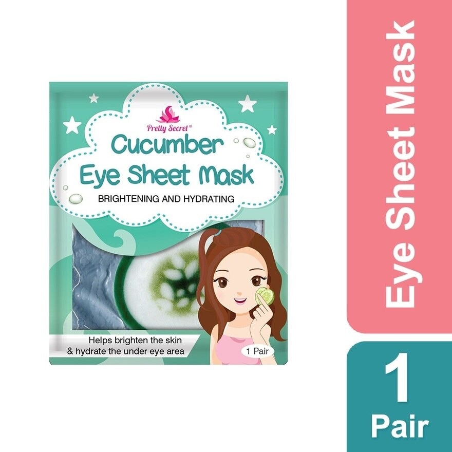 Cucumber Eye Sheet Mask 1 Pair