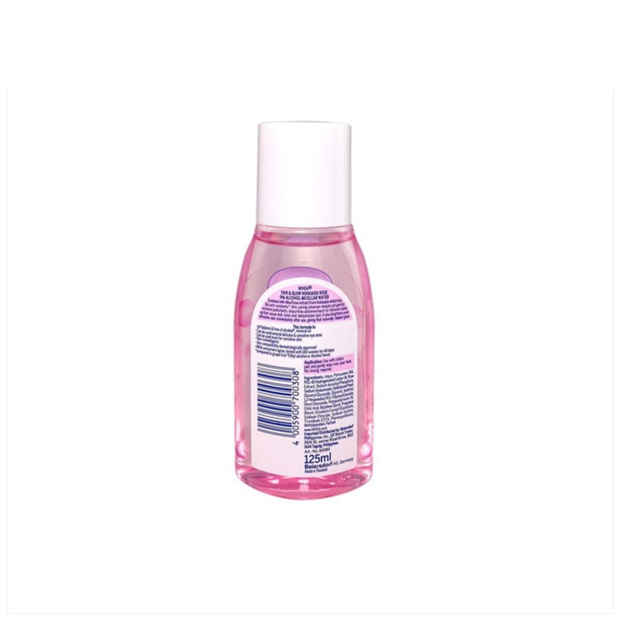 Face Cleanser MicellAIR Fair and Glow Micellar Water 125ml