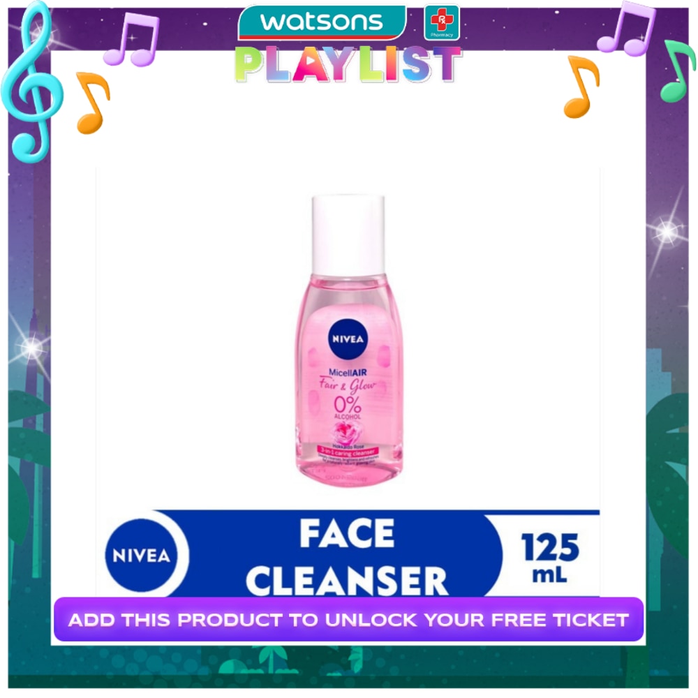 Face Cleanser MicellAIR Fair and Glow Micellar Water 125ml