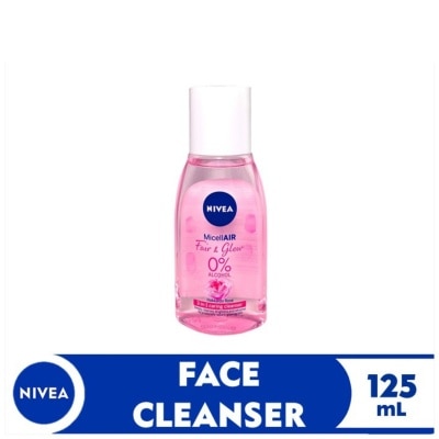 NIVEA Face Cleanser MicellAIR Fair and Glow Micellar Water 125ml