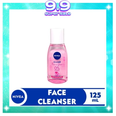 NIVEA Face Cleanser MicellAIR Fair and Glow Micellar Water 125ml