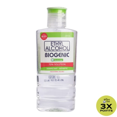 BIOGENIC Ethyl Alcohol 70% 250mL