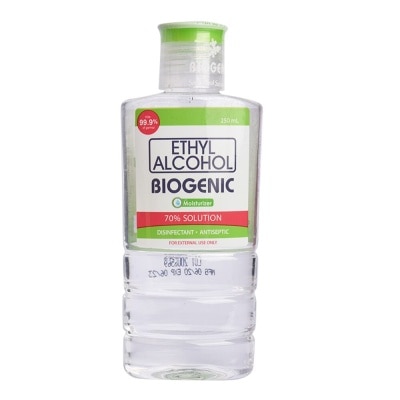 BIOGENIC Ethyl Alcohol 70% 250mL